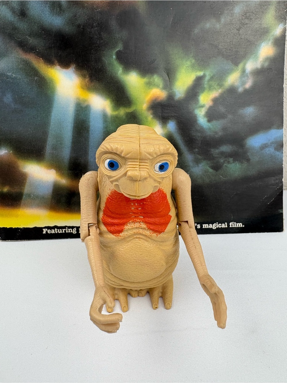 Vintage 1982 E.T. The Extra-Terrestrial Action Figure & Storybook by Scholastic - Picture 2 of 8